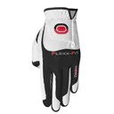 Zoom Hybrid ladies golf glove, white/black
