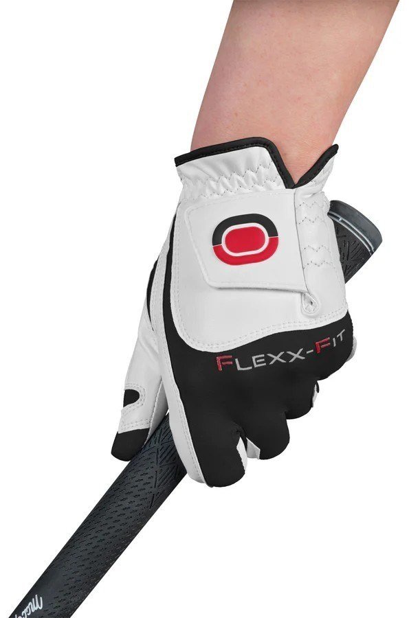 Zoom Zoom Hybrid ladies golf glove, white/black