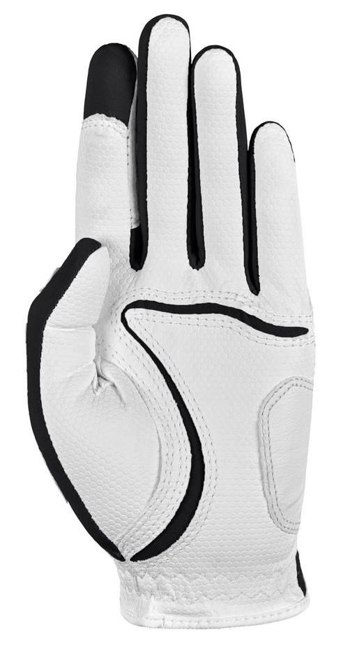 Zoom Zoom Weather Junior golf glove, white/black