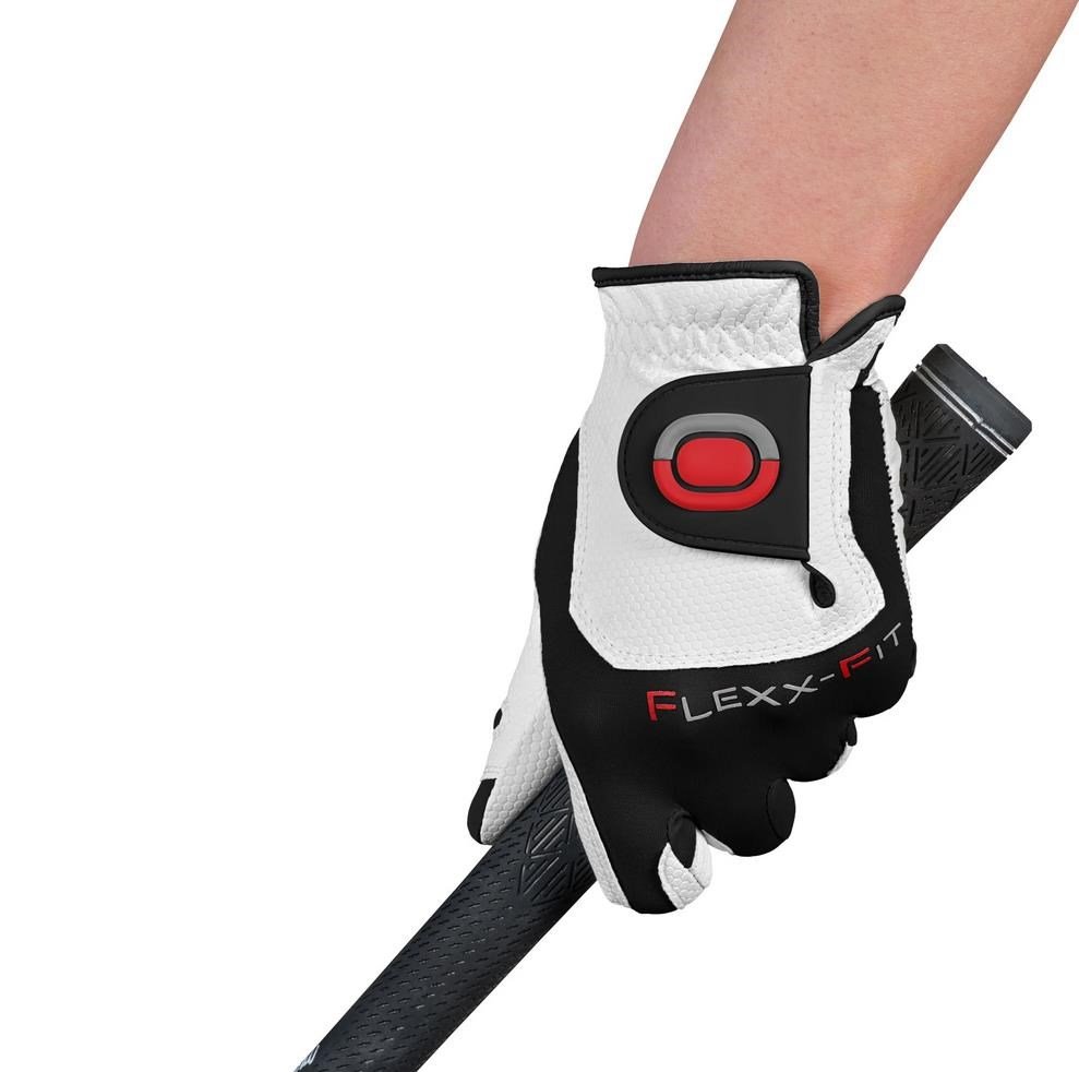 Zoom Zoom Weather Junior golf glove, white/black