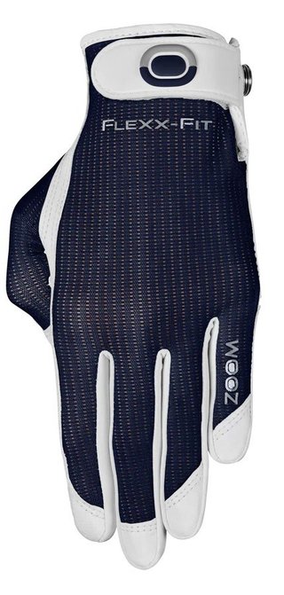 Zoom Zoom Sun Style ladies golf glove, white/navy
