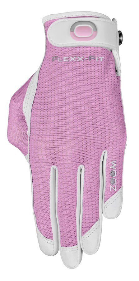 Zoom Zoom Sun Style ladies golf glove, white/pink