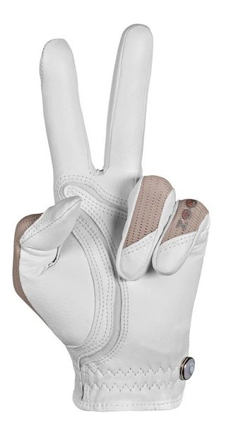 Zoom Zoom Sun Style ladies golf glove, sand