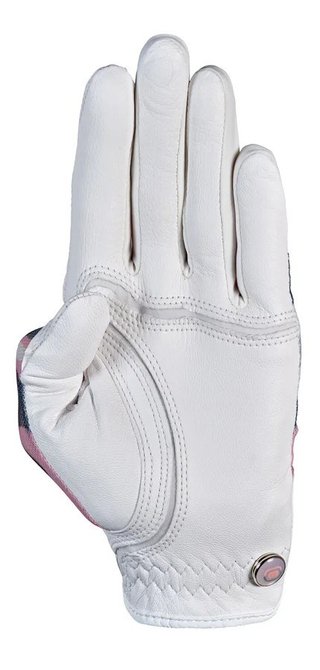 Zoom Zoom Sun Style ladies golf glove, white/pink