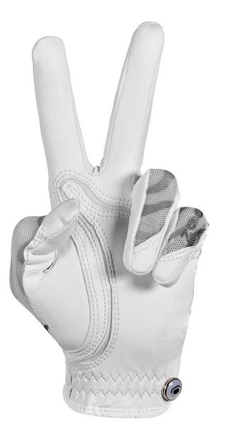 Zoom Sun Style Powernet ladies golf glove, white/black