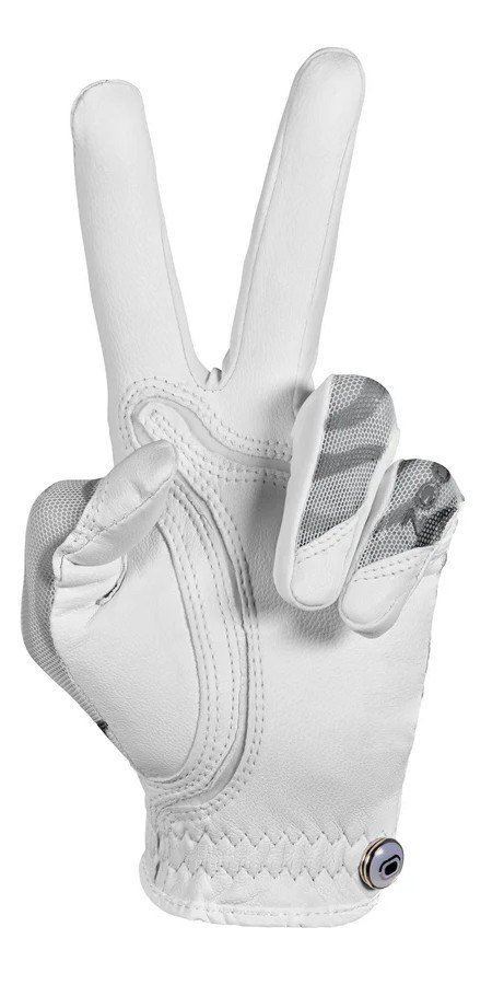 Zoom Sun Style Powernet ladies golf glove, white/black