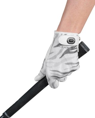 Zoom Sun Style Powernet ladies golf glove, white/black