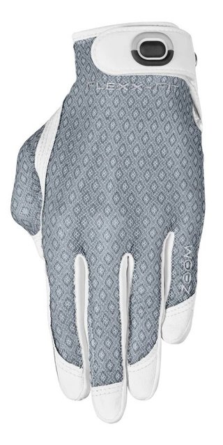 Zoom Zoom Sun Style ladies golf glove, white/black diamond