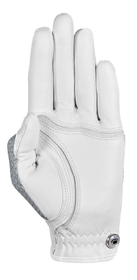 Zoom Zoom Sun Style ladies golf glove, white/black diamond