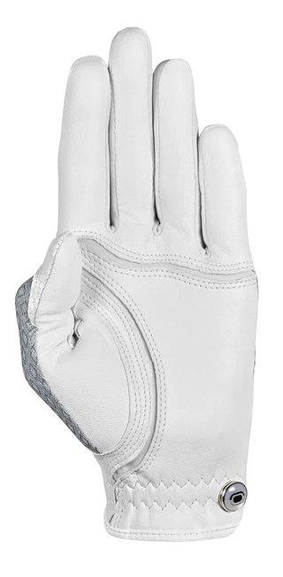 Zoom Zoom Sun Style ladies golf glove, white/black diamond