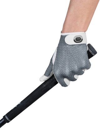Zoom Zoom Sun Style ladies golf glove, white/black diamond