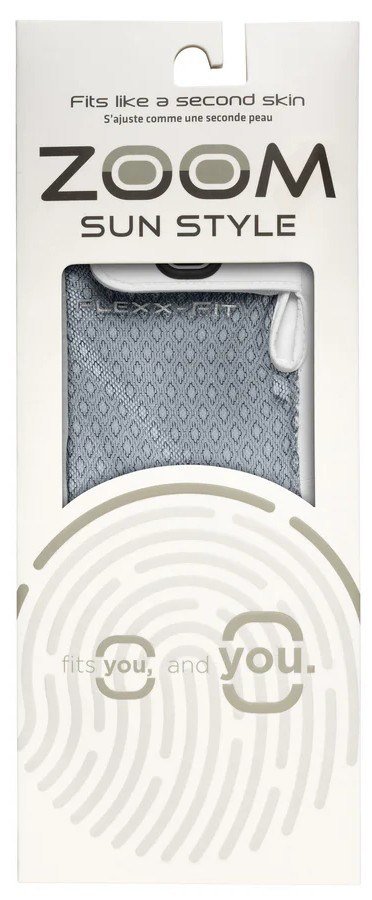 Zoom Zoom Sun Style ladies golf glove, white/black diamond
