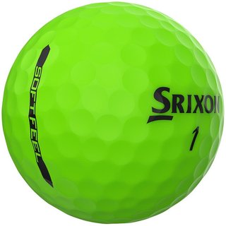 Srixon Soft Feel Brite golf balls 2023, green