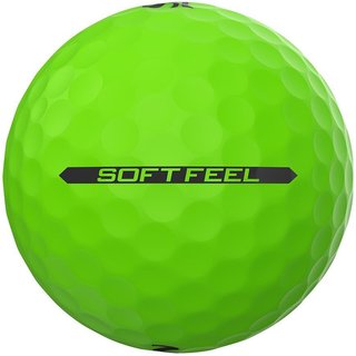 Srixon Soft Feel Brite golf balls 2023, green
