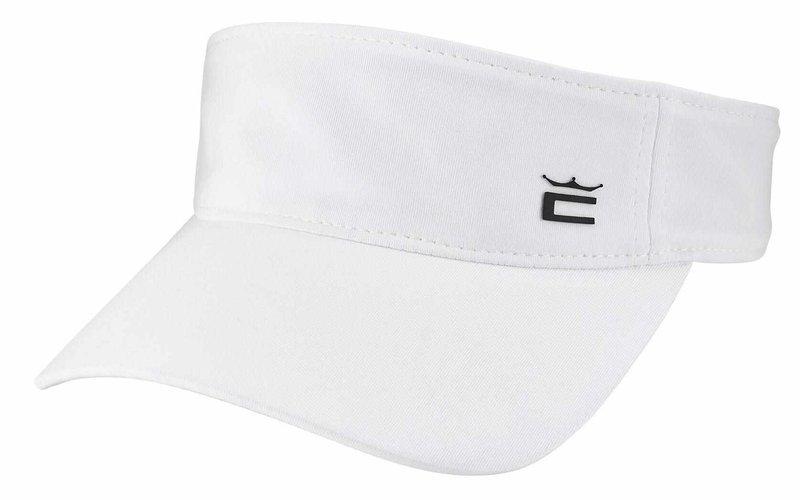 Cobra Crown ladies visor, white/black