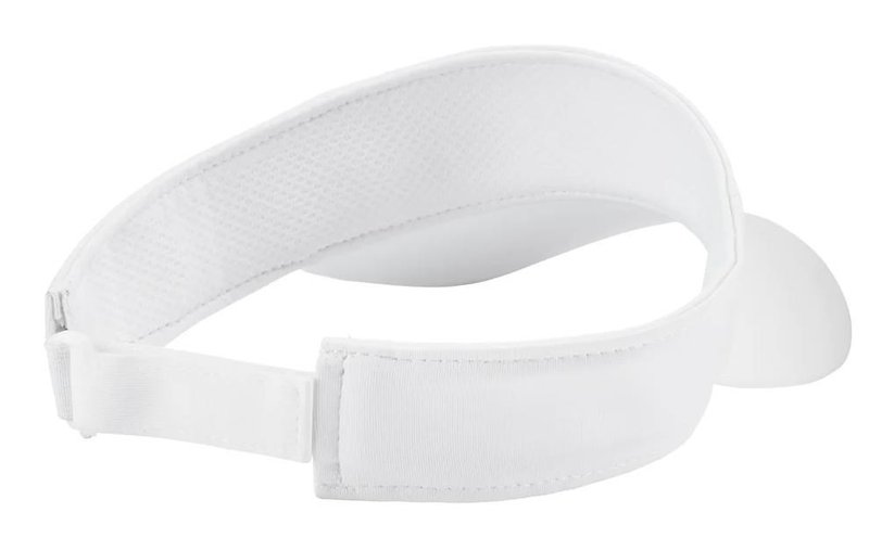 Cobra Crown ladies visor, white/black