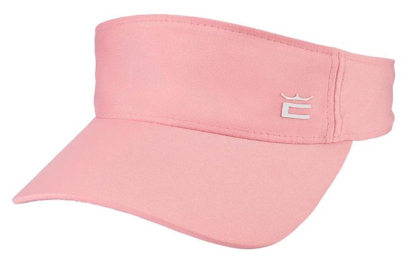 Cobra Crown ladies visor, rose dust/white