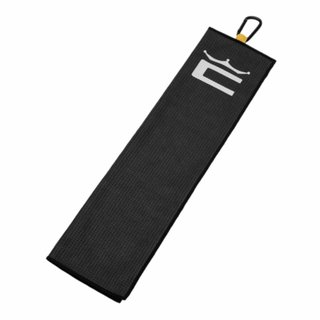 Cobra Microfiber Tri-Fold Towel, black