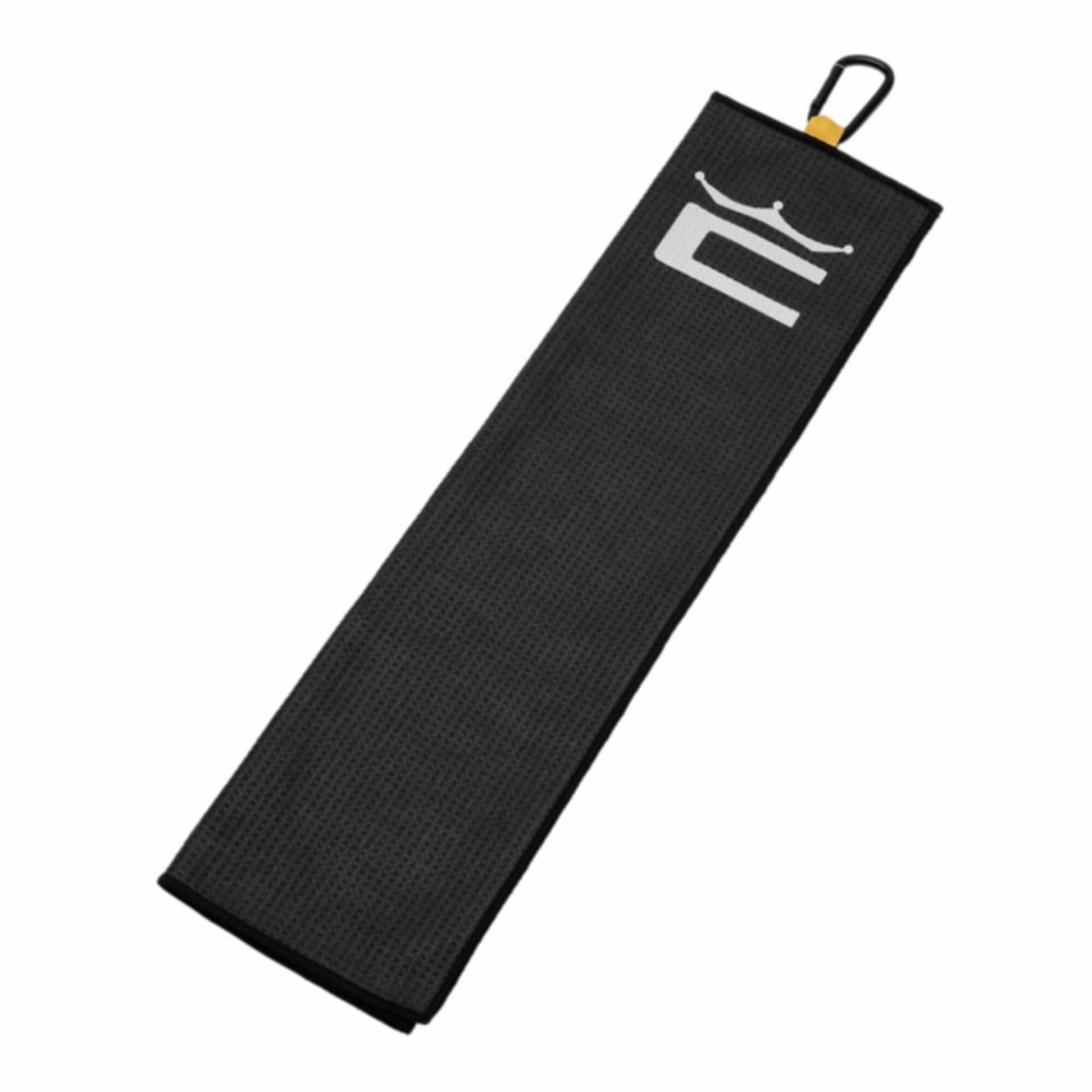 Cobra Microfiber Tri-Fold Towel, black