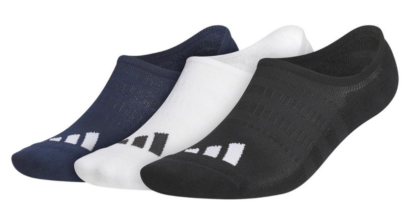 Adidas No Show men's socks (3 Pairs), multicolor