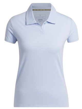 Adidas Go-To Heathered women's polo, blue dawn mel