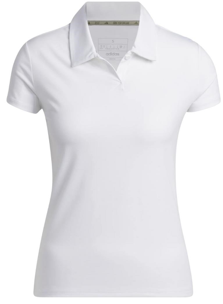 Adidas Go-To Heathered women's polo, white melange
