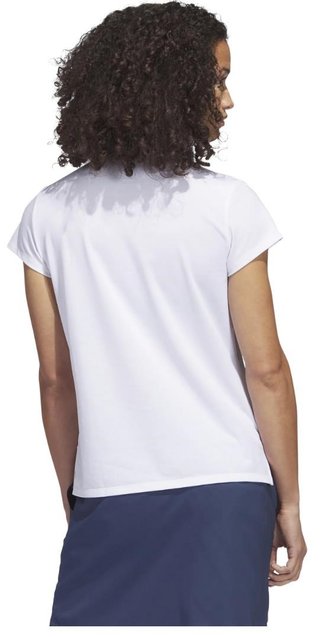 Adidas Go-To Heathered women's polo, white melange