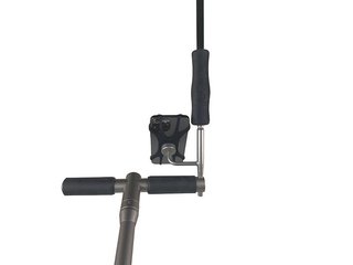 JuCad smartphone holder with umbrella extension, titanium