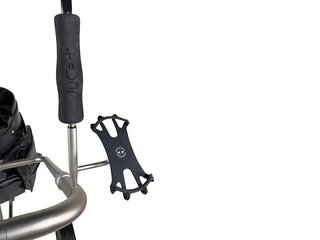 JuCad smartphone holder with umbrella extension, titanium