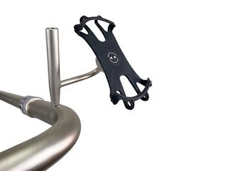 JuCad smartphone holder with umbrella extension, titanium