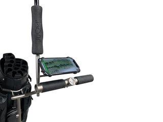 JuCad smartphone holder with umbrella extension, titanium