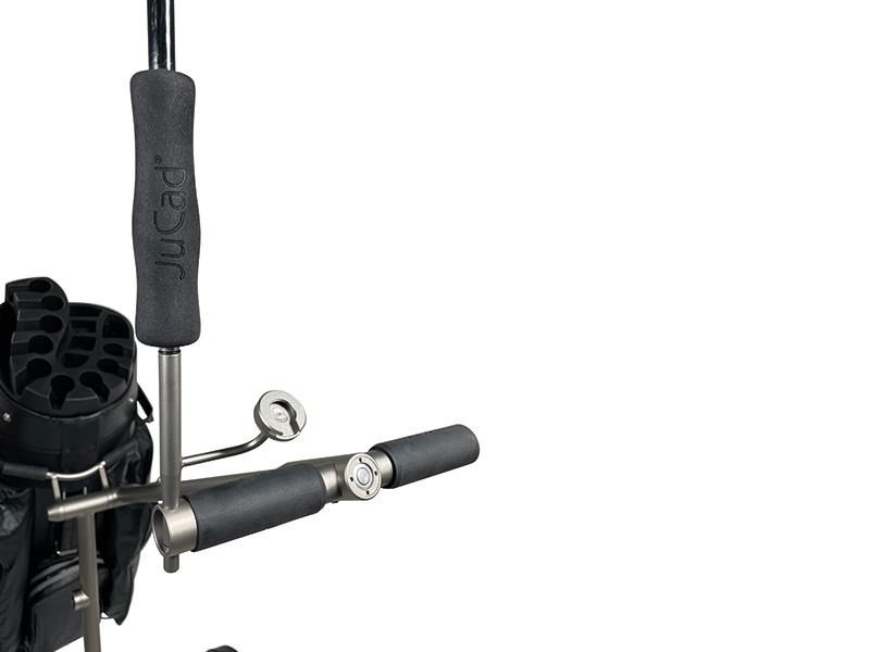 JuCad smartphone holder with umbrella extension, titanium