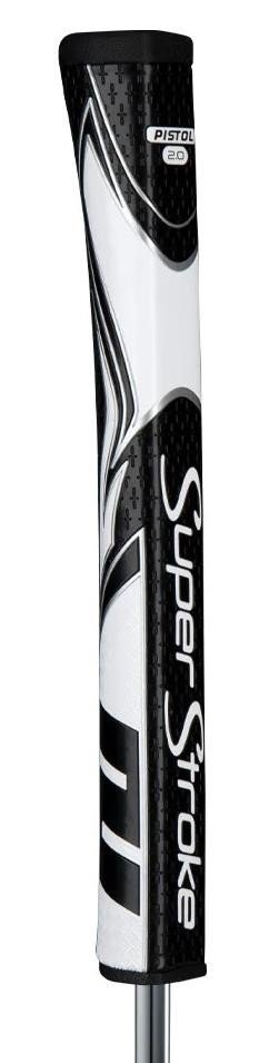 Super Stroke SuperStroke Zenergy Pistol GT 2.0 putter grip, black/white