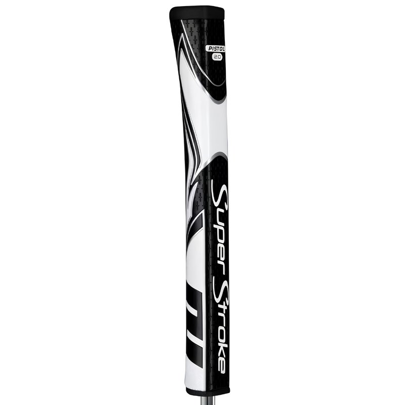 Super Stroke SuperStroke Zenergy Pistol GT 2.0 putter grip, black/white