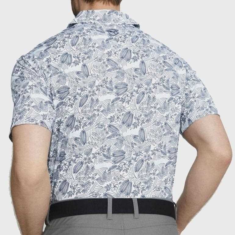 Puma Mattr Seaplanes men's polo, navy blazer/tropical aqua