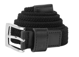 FootJoy Women's Braided ladies belt, black