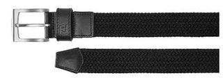 FootJoy Women's Braided ladies belt, black