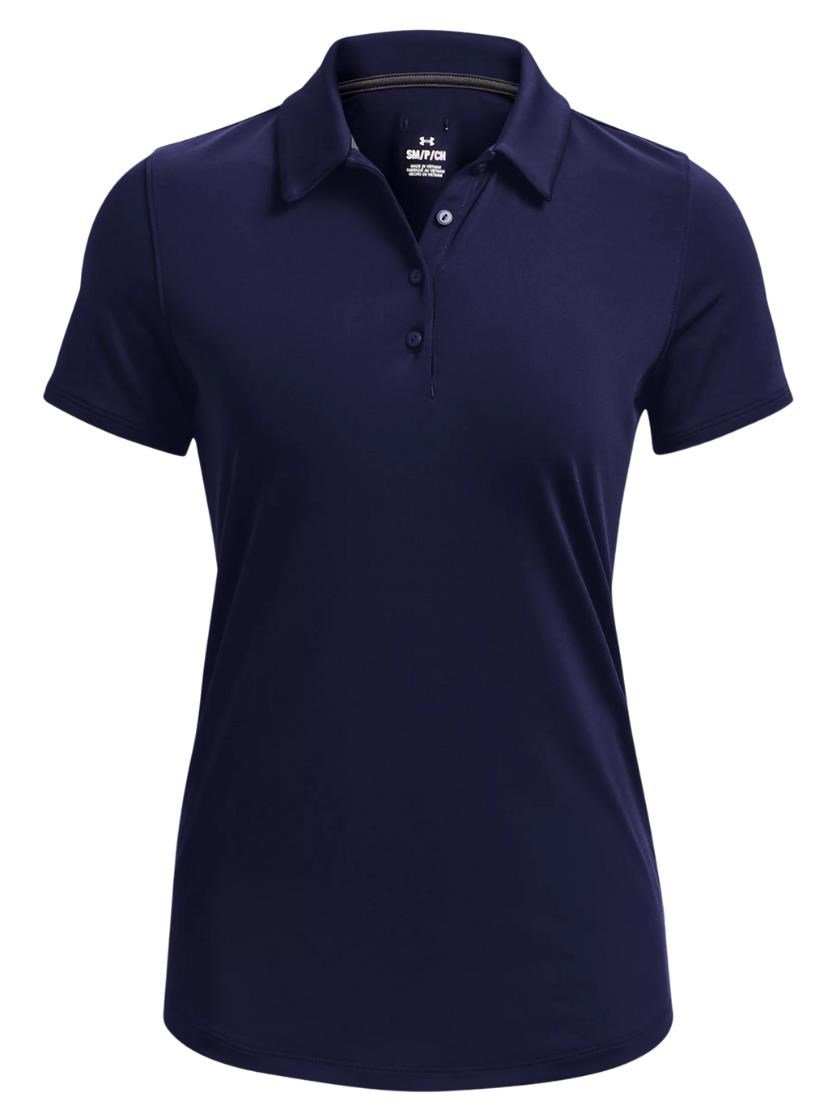 Under Armour Zinger Playoff women's polo, midnight navy