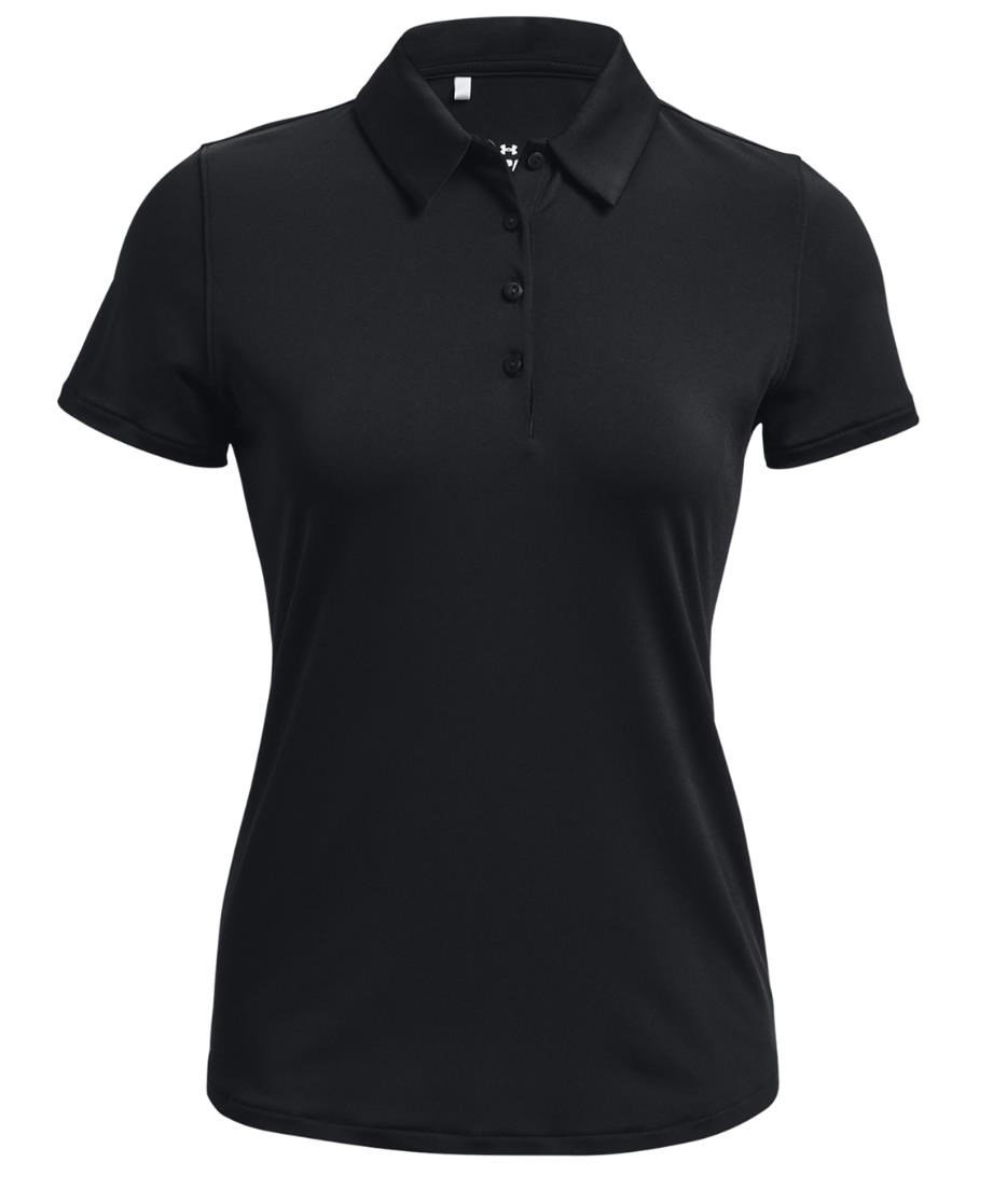 Under Armour Zinger Playoff women's polo, black