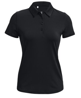 Under Armour Zinger Playoff women's polo, black