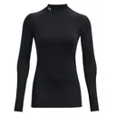 Under Armour Authentics Mockneck women's baselayer, black