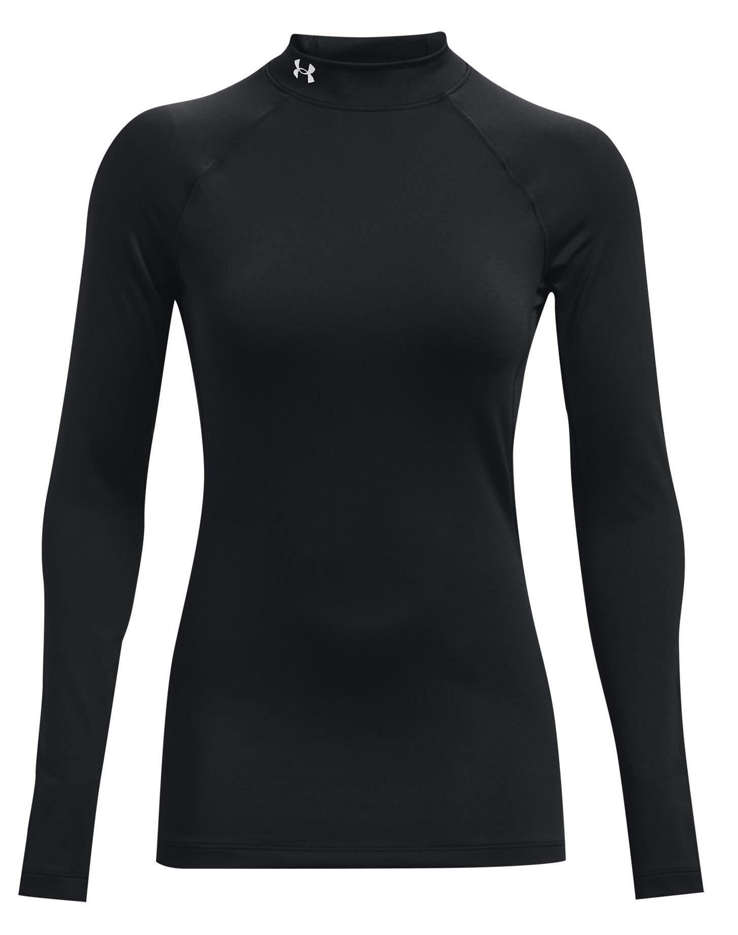 Under Armour Authentics Mockneck women's baselayer, black