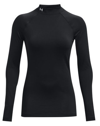 Under Armour Authentics Mockneck women's baselayer, black
