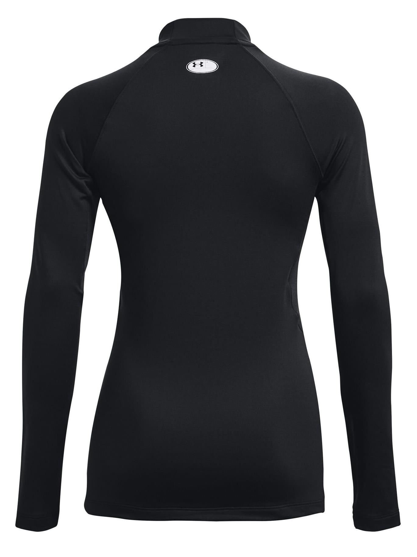 Under Armour Authentics Mockneck women's baselayer, black
