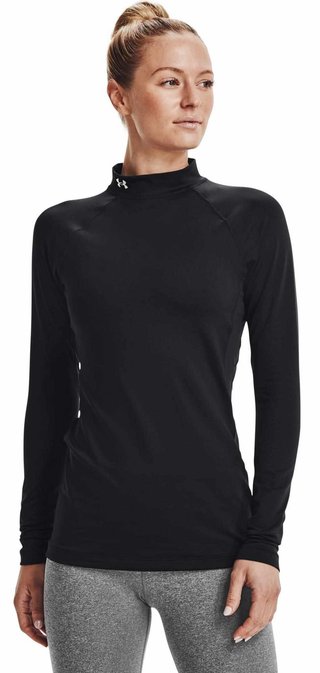 Under Armour Authentics Mockneck women's baselayer, black