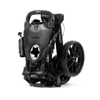 Bag Boy Nitron Auto-Open manual trolley, white/cobalt