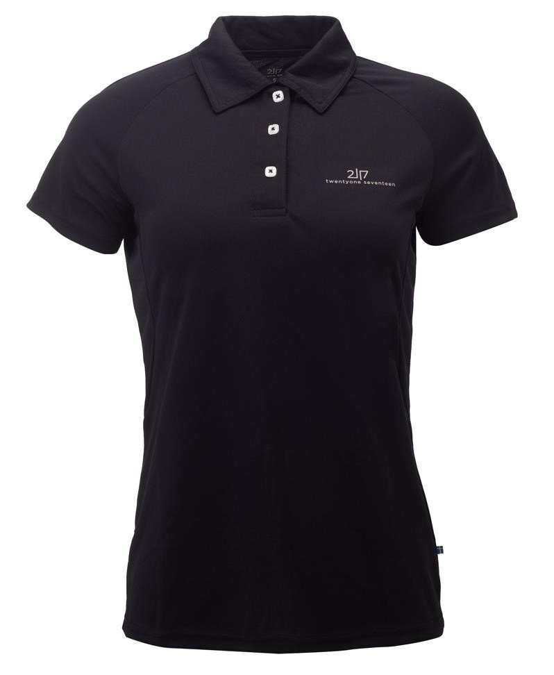 2117 of Sweden Fröseke women's polo, black