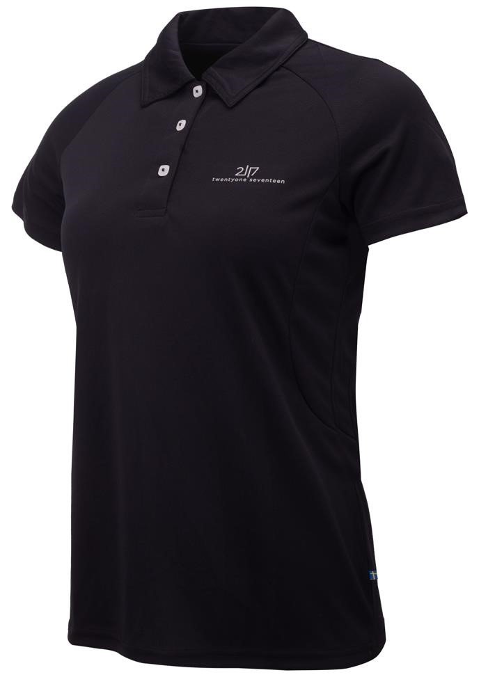 2117 of Sweden Fröseke women's polo, black