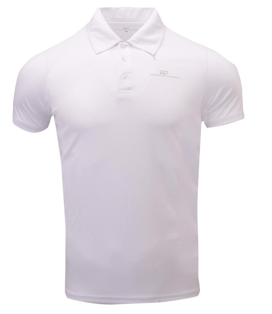 2117 of Sweden Fröseke mens polo, white