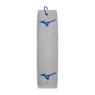 Mizuno RB Tri Fold Golf Towel, grey